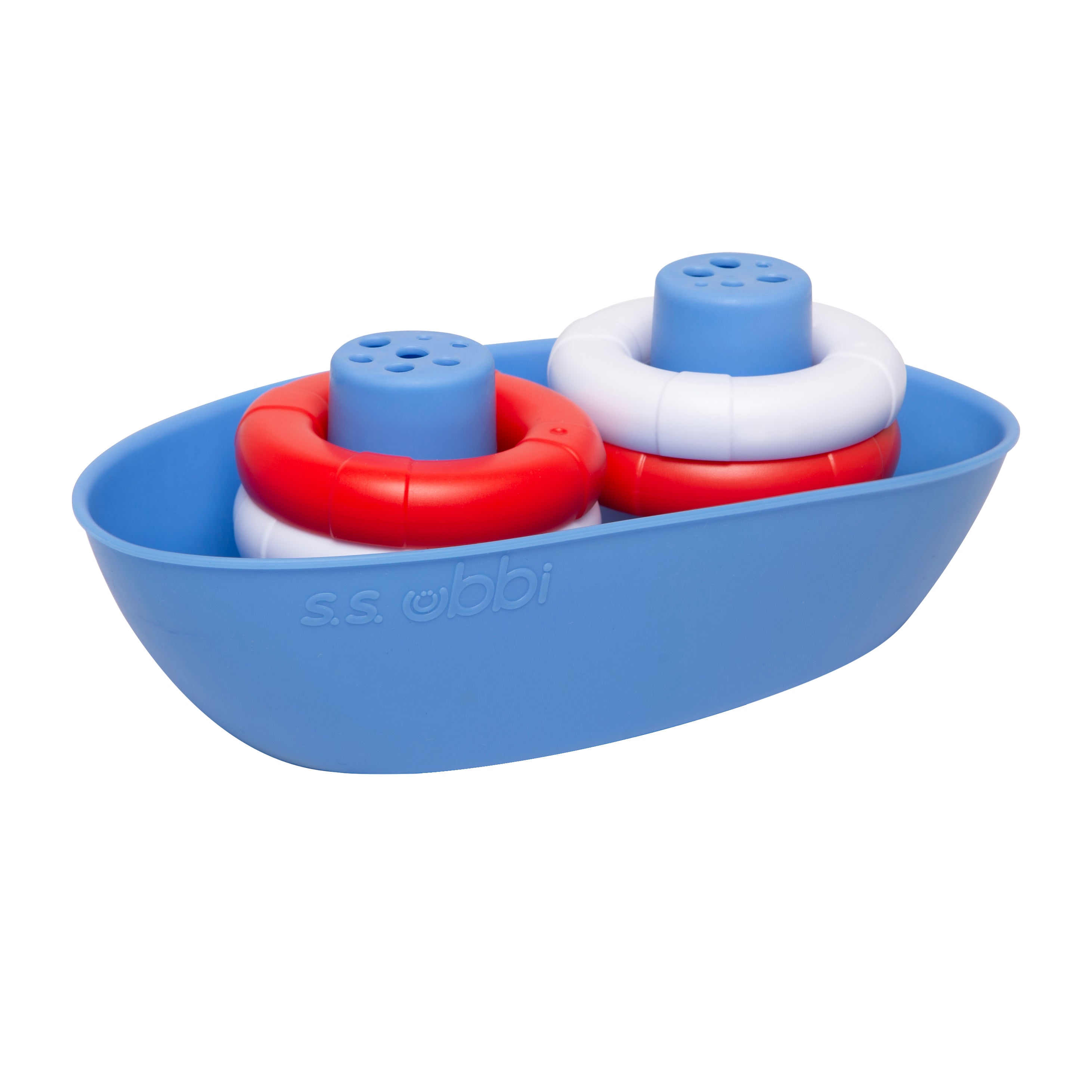Ubbi boat and buoys bath toy – ubbiworld