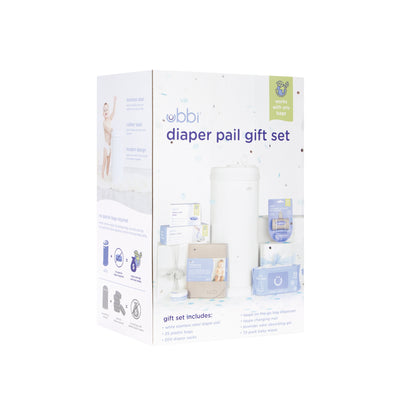 diaper pail gift set