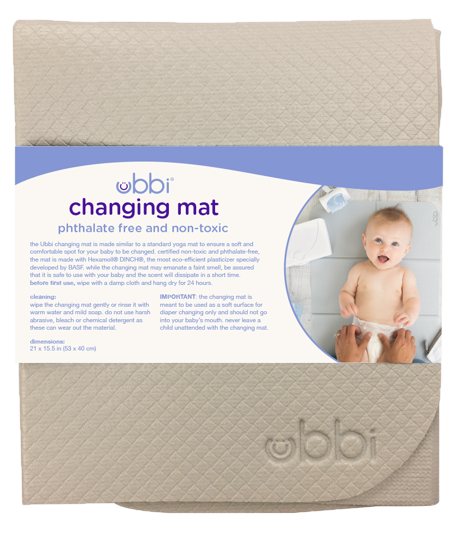 Ubbi changing deals mat