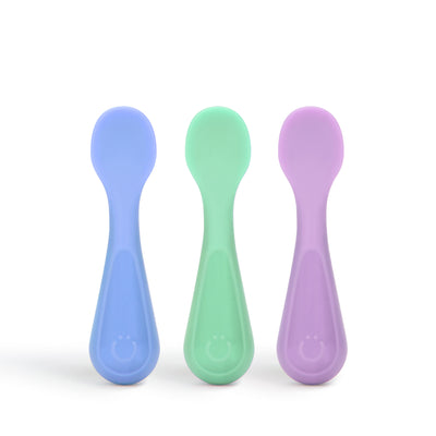 silicone training spoons 3-pk