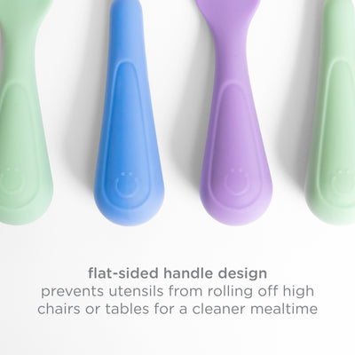 silicone training spoons 3-pk