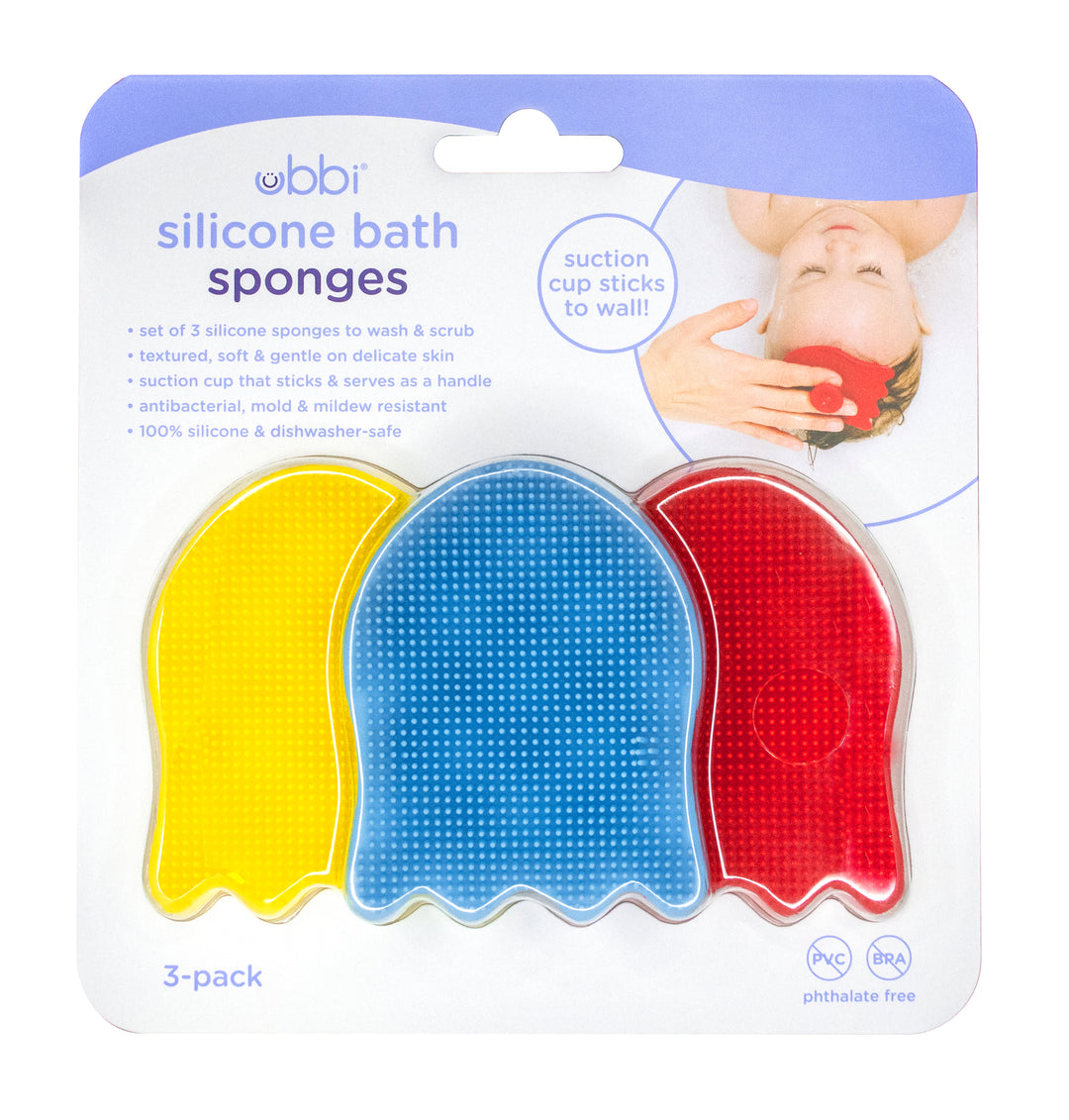 Ubbi silicone bath sponges – ubbiworld