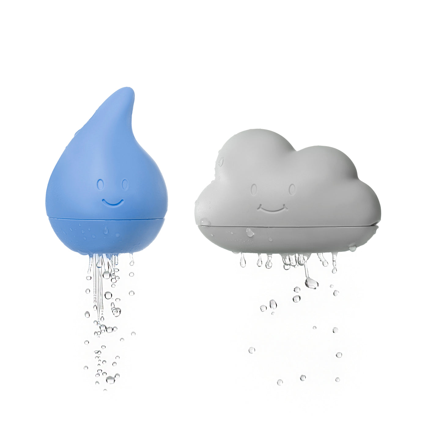 cloud and droplet toys