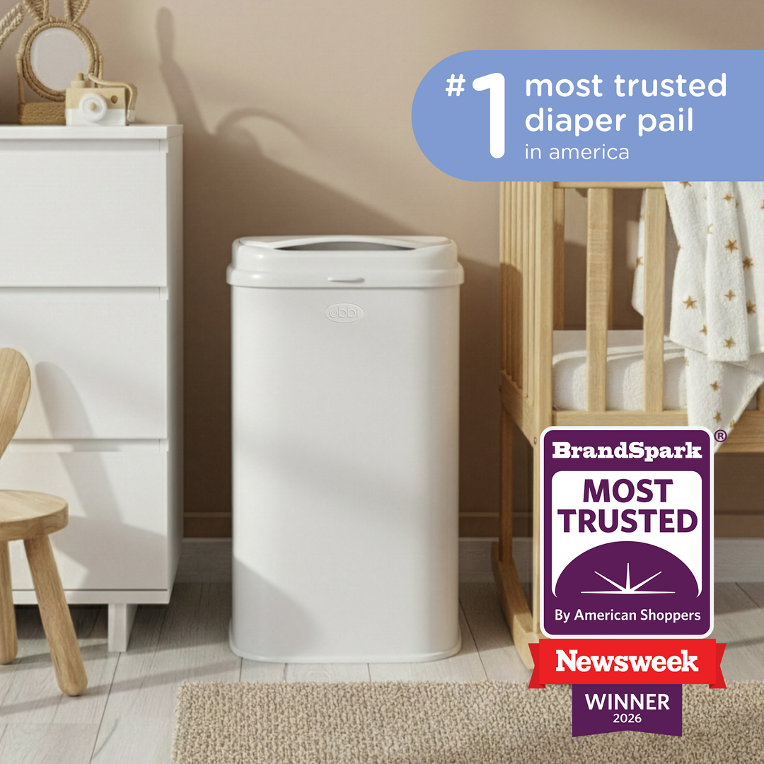 stainless steel venti diaper pail – ubbiworld
