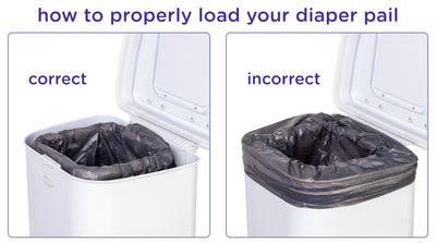 stainless steel venti diaper pail