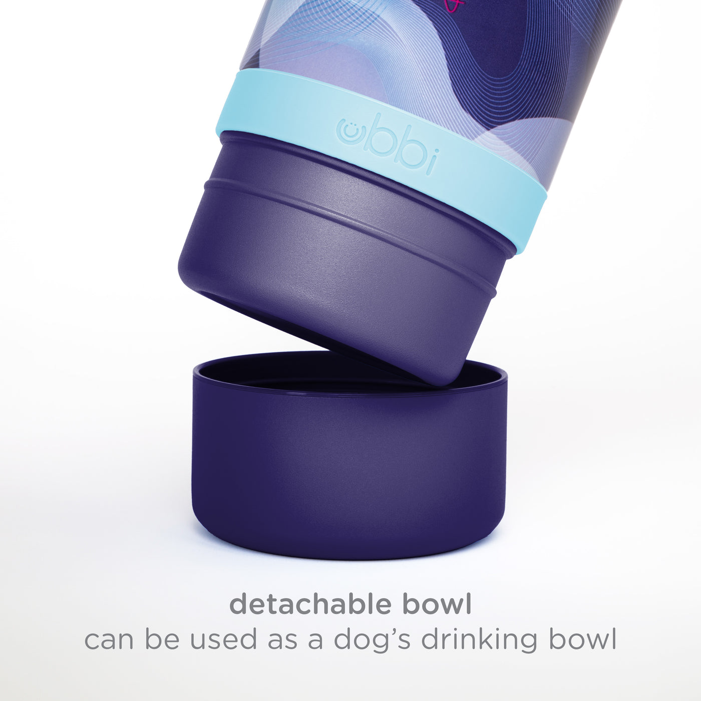 Karim Rashid pup and me water bottle