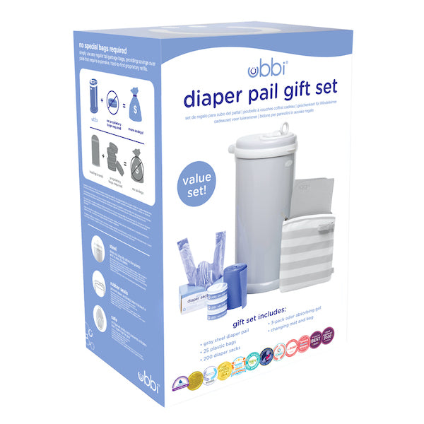 diaper pail gift set