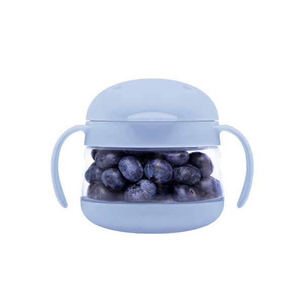 Ubbi Tweat No Spill Snack Container for Kids, BPA-Free, Toddler Snack  Container, Sage & Blue